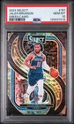 2024 PANINI SELECT GREEN CAMO #151 JALEN BRUNSON 122/125 PSA 10