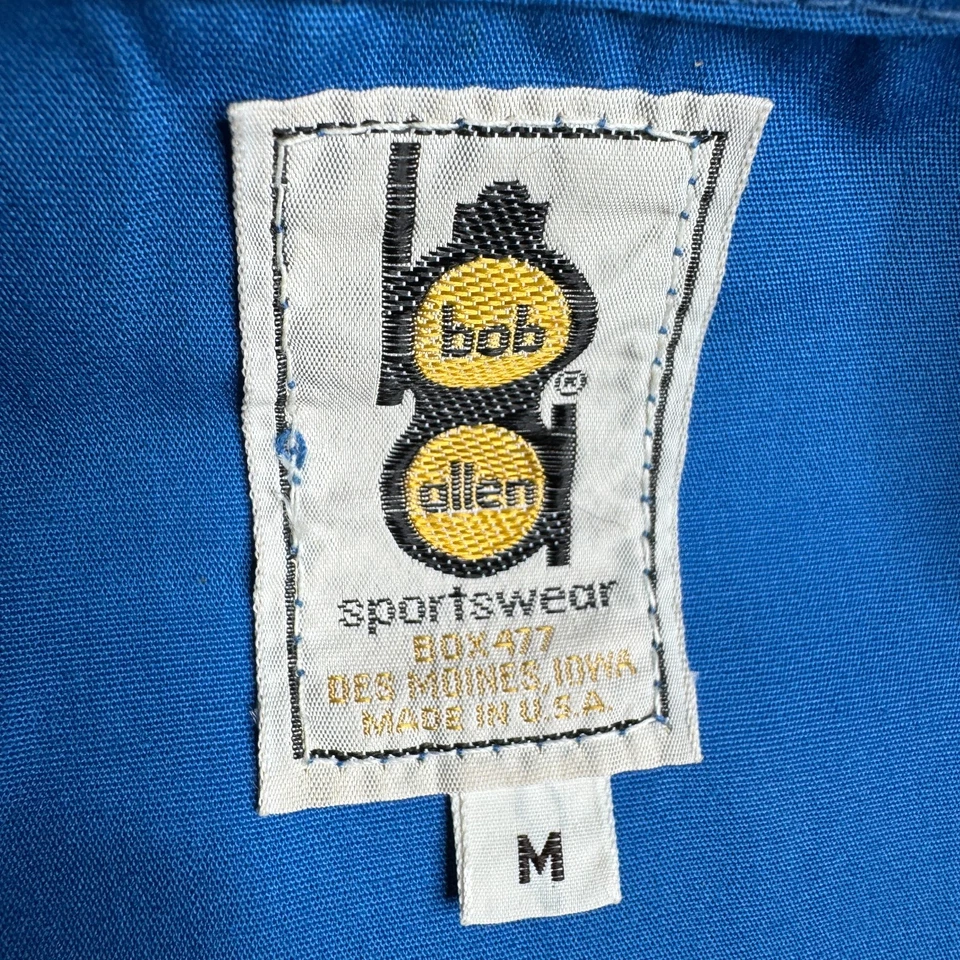 Vintage Bob Allen Sportswear Shooting Skeet Hunting Vest Blue Mens M - Image 3 of 4