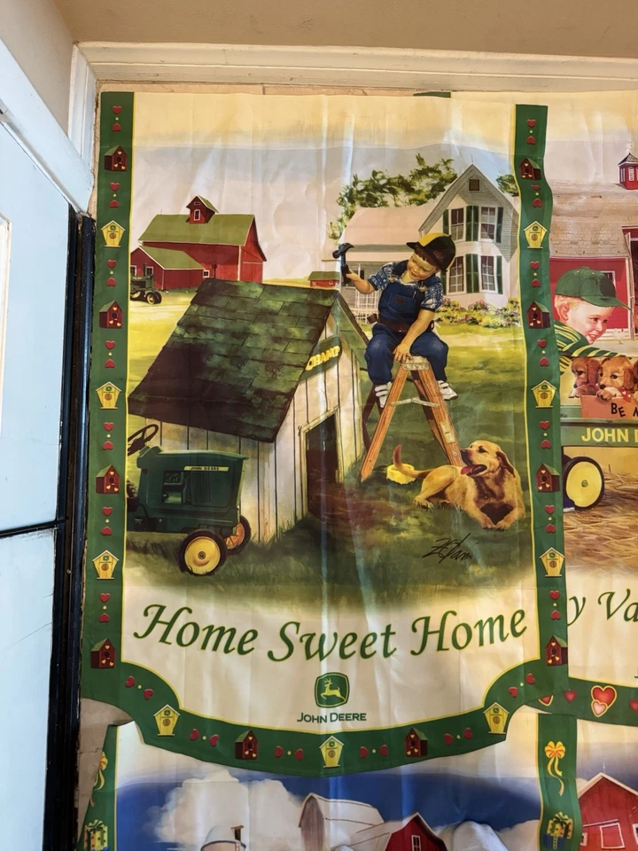 LOT OF 15 John Deere Flags Banners Christmas Halloween Valentines Easter 42 x 28 - Image 4 of 4
