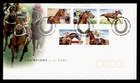 DR WHO 2002 AUSTRALIA FDC HORSE RACE CHAMPION R80020