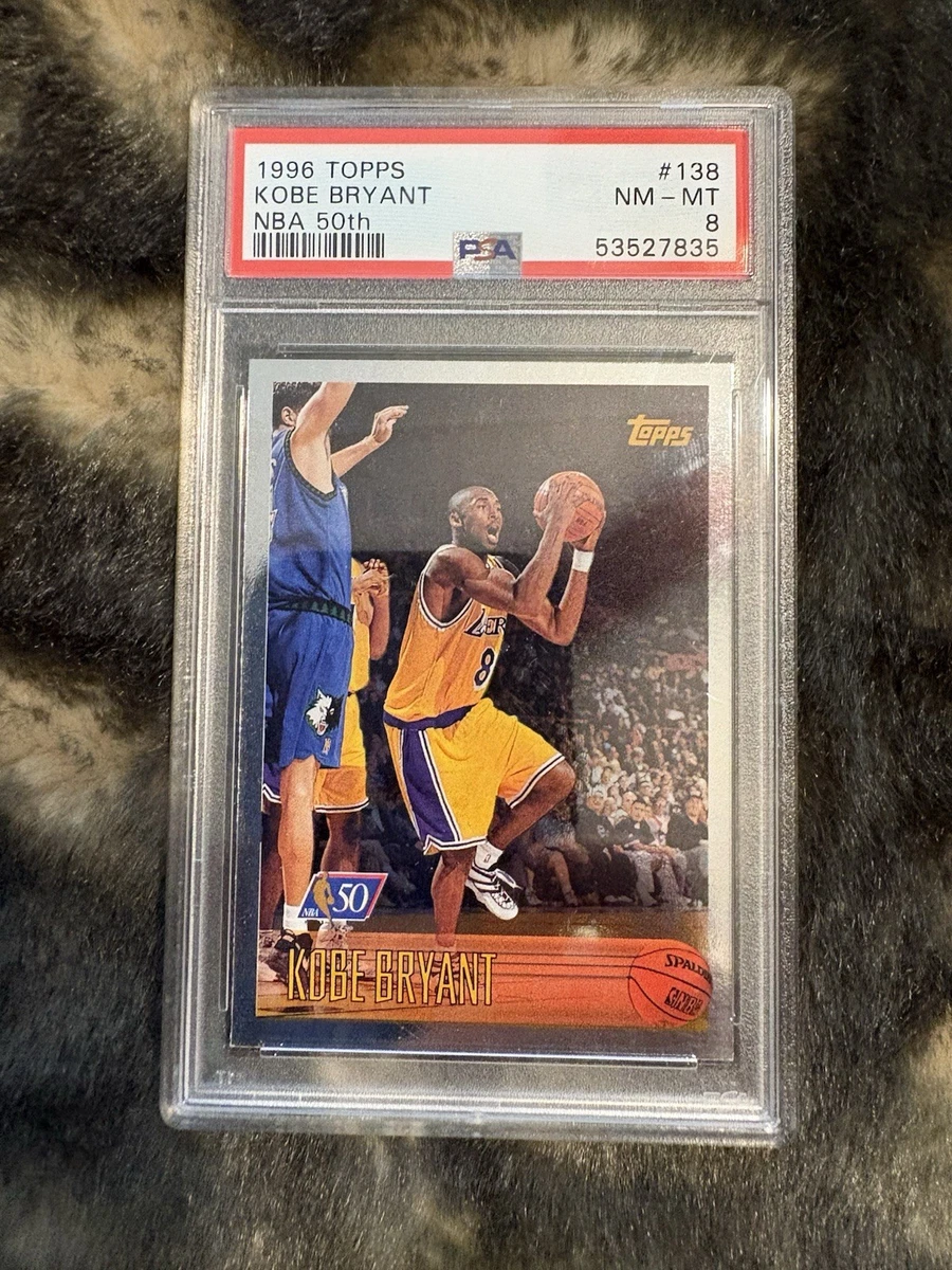 Kobe Bryant Basketball Grade 8 Rookie Sports Trading Cards
