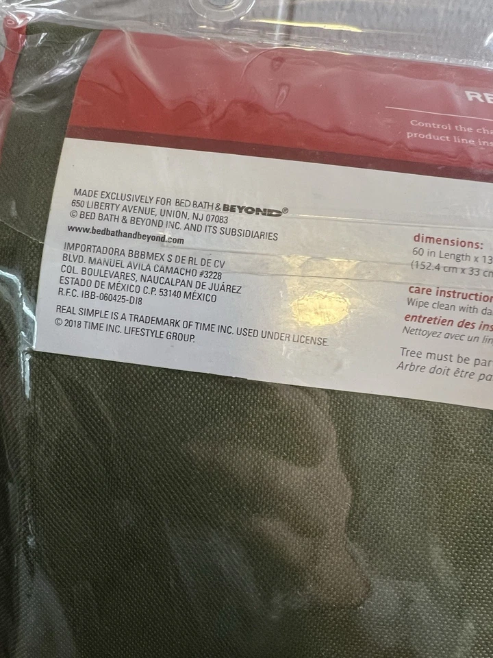 New REAL SIMPLE, HEAVYWEIGHT WHEELED TREE STORAGE BAG, Up to 9' - Image 4 of 4