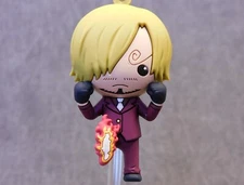 One Piece NEW * Sanji Clip * Blind Bag Series 5 Key Chain Monogram