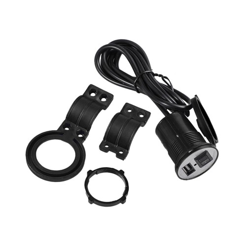 12-24V Motorcycle USB Car Charger With Waterproof USB Mobile Phone Charger - 第 7/11 張圖片