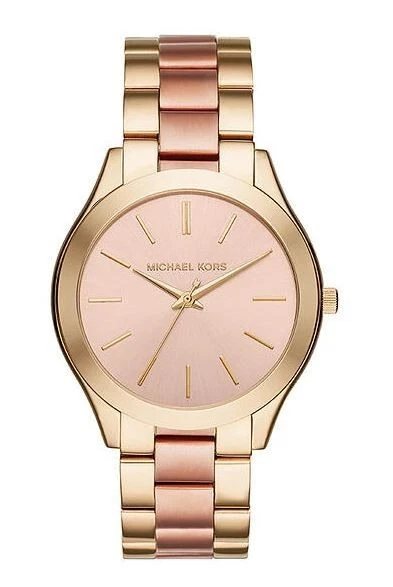 Michael kors women's 42mm stainless sale steel slim runway bracelet watch