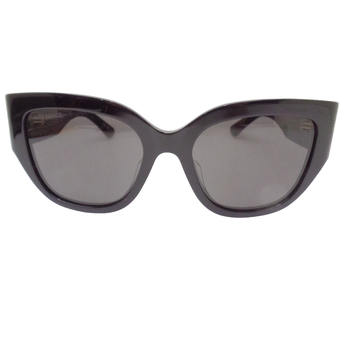 Balenciaga BB0323SK 001 Black Grey Sunglasses New Authentic