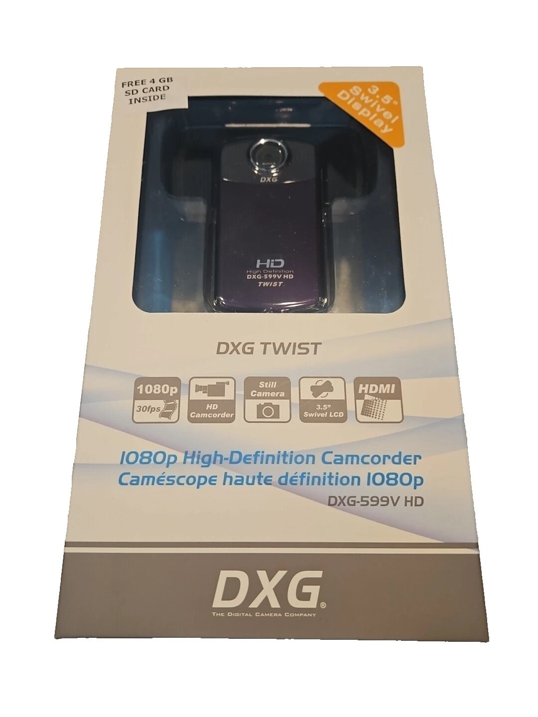 DXG High Definition Pocket Camcorders