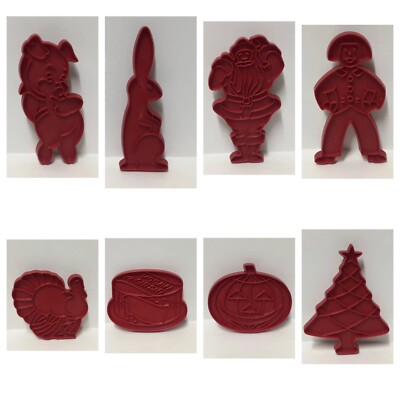 Holiday Cookie Cutters Turkey Santa Claus Christmas Tree Pig Cake Rabbit Pumpkin