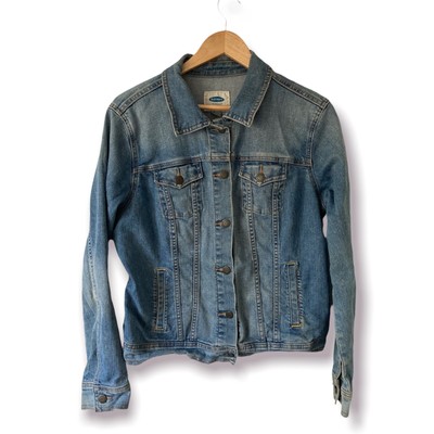 Old Navy Womens Denim Jacket Blue 