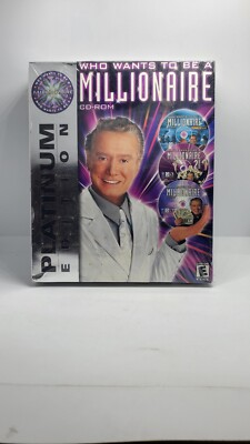 Who Wants to Be a Millionaire CD-ROM: Platinum Edition (Windows/Mac, 2001) NEW