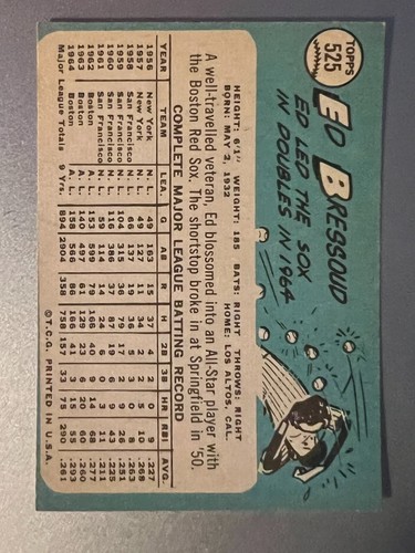 1965 Topps Baseball Singles - Pick Your Card -- 371 to 598 -- High Numbers - Picture 297 of 499