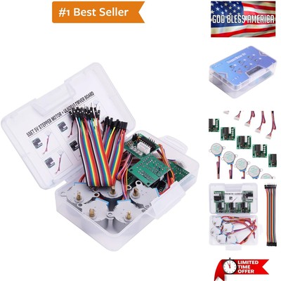 5 Sets 28BYJ-48 5V Stepper Motor + Driver Board for Arduino