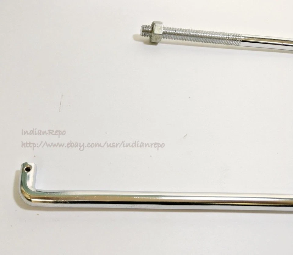 BARRA DE FRENO (CROMO) para INDIAN CHIEF MOTO; NÚMERO DE PIEZA: 75582, 42587 Foto 3 de 3