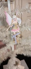 KURT ADLER 6" GINGERBREAD FAIRY ORNAMENT BY AMY BROWN NEW IN BOX-2023