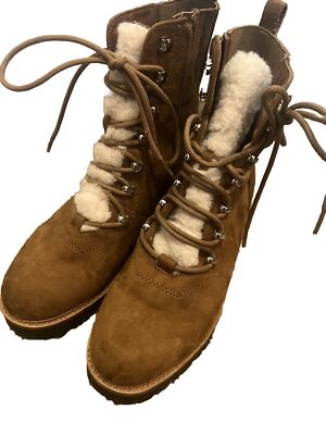 Riding Boots Nine West Ivani Combat Boots Barely Worn EUC Nine - Main Image