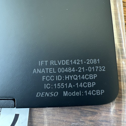 OEM LEXUS VALET SMART CARD KEYLESS REMOTE FOB FCC: HYQ14CBP BLACK LOGO EXCLNT! - Picture 6 of 8