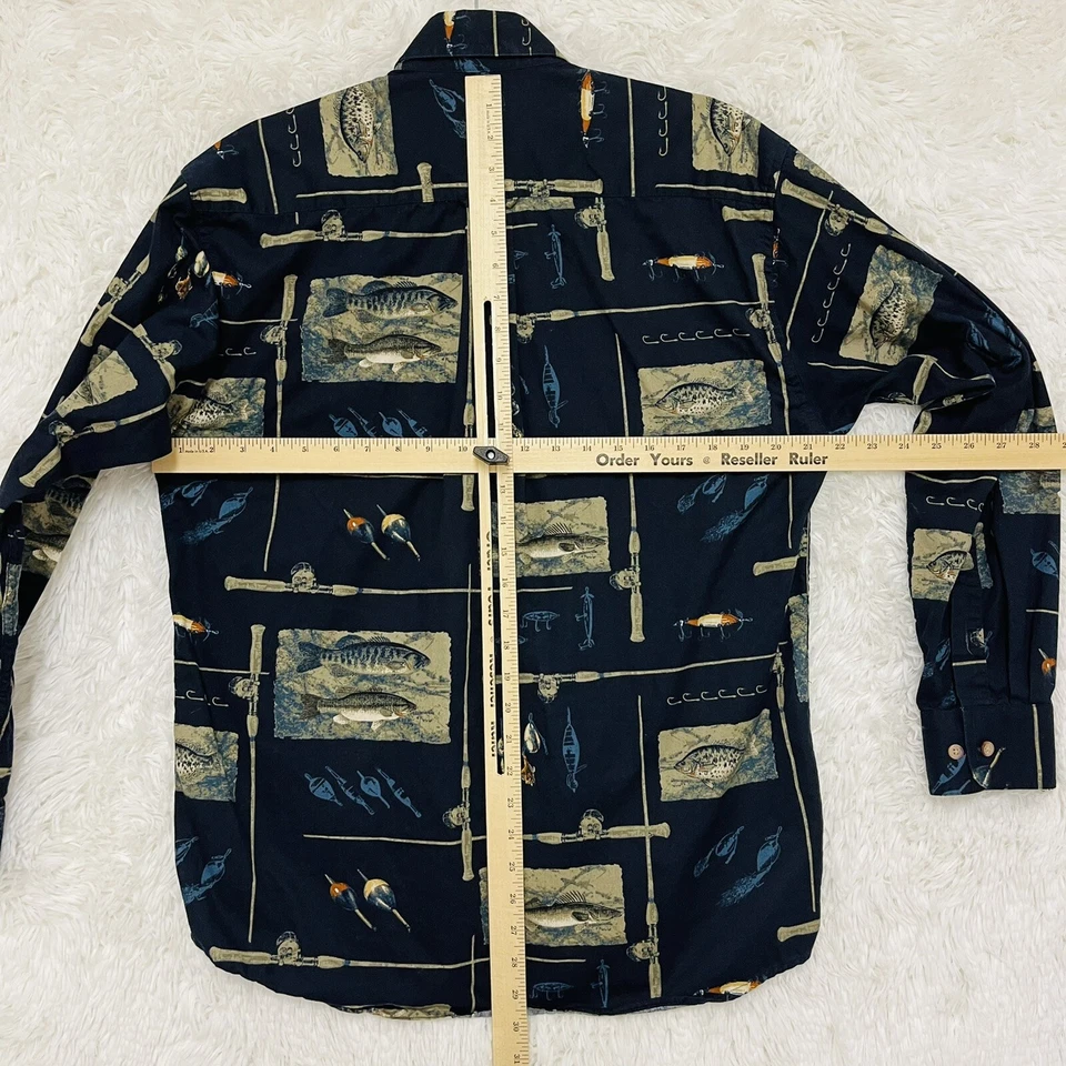 Camisa de expedición Duck Head para hombre M azul al aire libre Gorpcorè cabina pesca deporte Foto 3 de 4