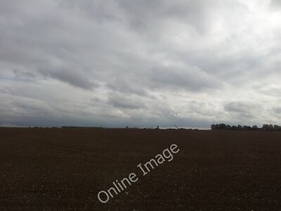 Photo 12x8 Dairy Farm seen across recently ploughed fields Broadway/TM397 c2011