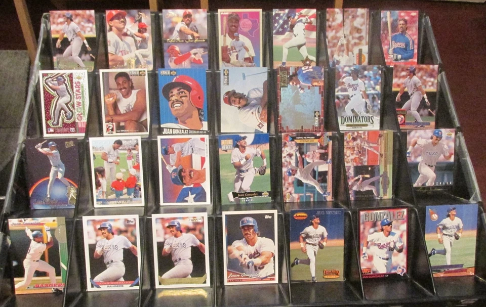 JUAN GONZALEZ NICE (158) CARDS OF, ROOKIES, INSERTS, PREMIUM (NO DUP) SEE SCANS - Image 2 of 4