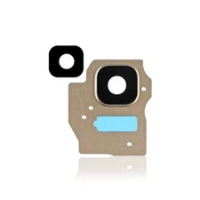 Rear Back Camera Lens w/Frame Replacement for Samsung S8 Plus MAPLE GOLD