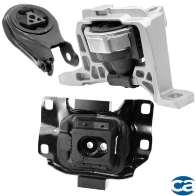 Engine Mounts & Manual Transmission Mount 3PCS Fits Mazda 3; 3 Sport 2010 2.0L