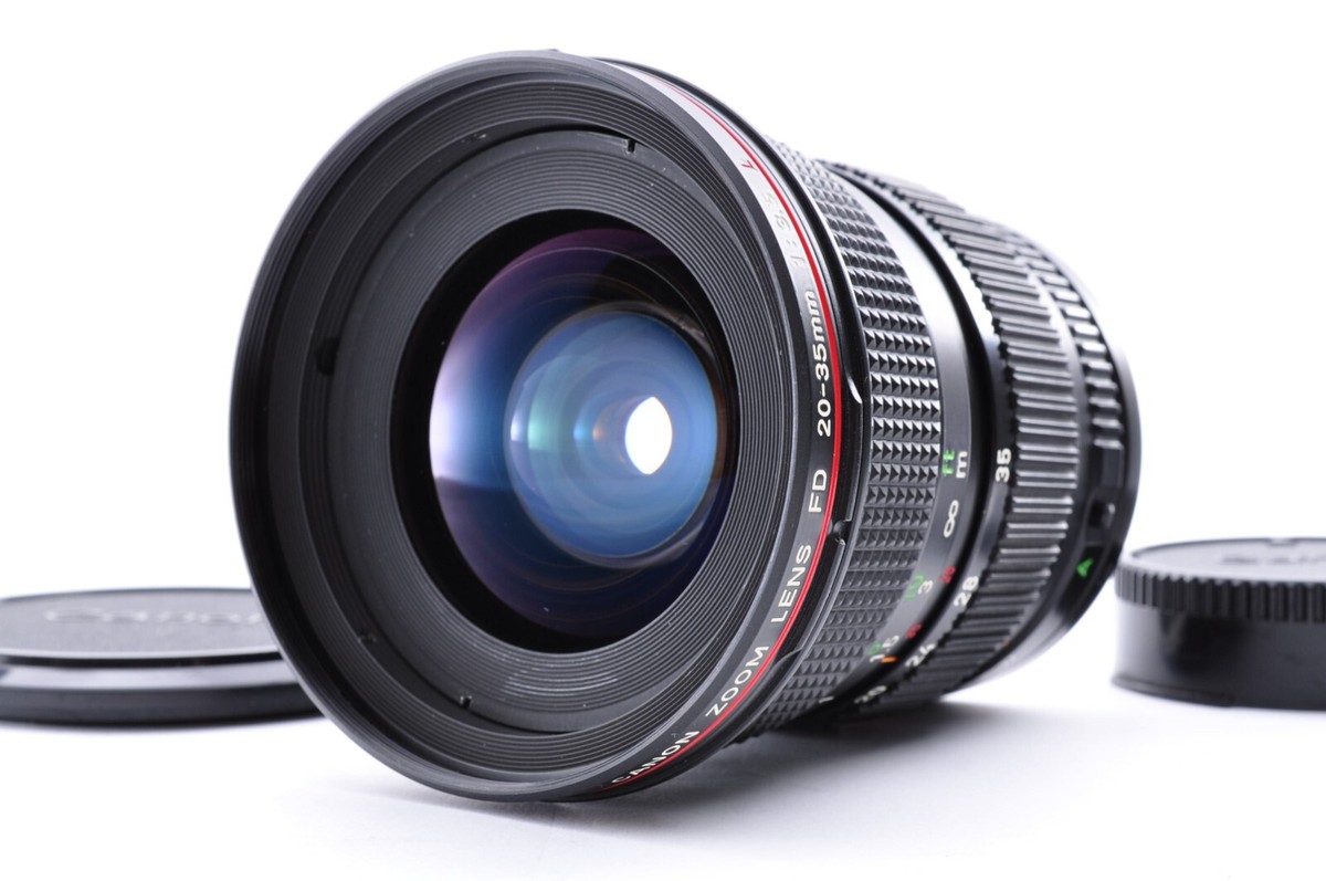 【美品】 Canon New FD 20-35mm f3.5 L MFレンズ Canon New FD NFD 20-35mm f/3.5 L MF Zoom Lens from Japan