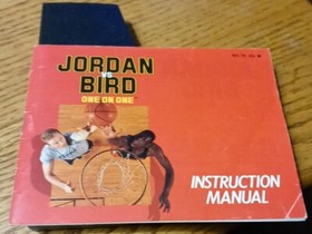 Jordan vs Bird One-On-One Nintendo Entertainment Game 1989 Auth Working NES CIB
