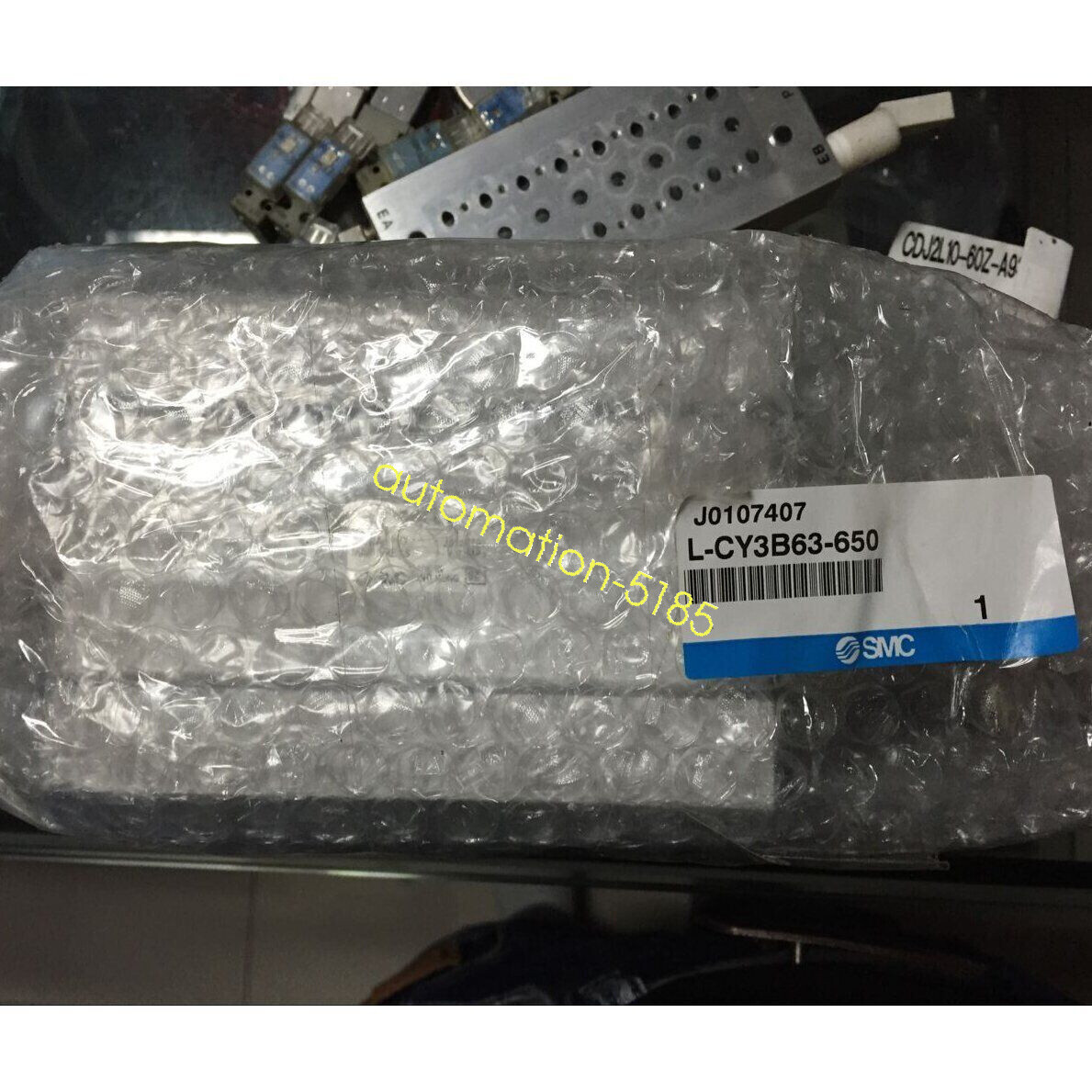 1pc NEW SMC L-CY3B63-650 Magnetically Coupled Rodless Cylinder Fedex or DHL #A6-