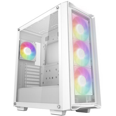DeepCool CC560 MESH V2 , Tower-Gehäuse, weiß