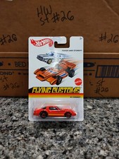 Hot Wheels 2013 Flying Customs Series 81 Camaro Vhtf Rare Red 🍒 Nice 🔥🔥🔥🔥