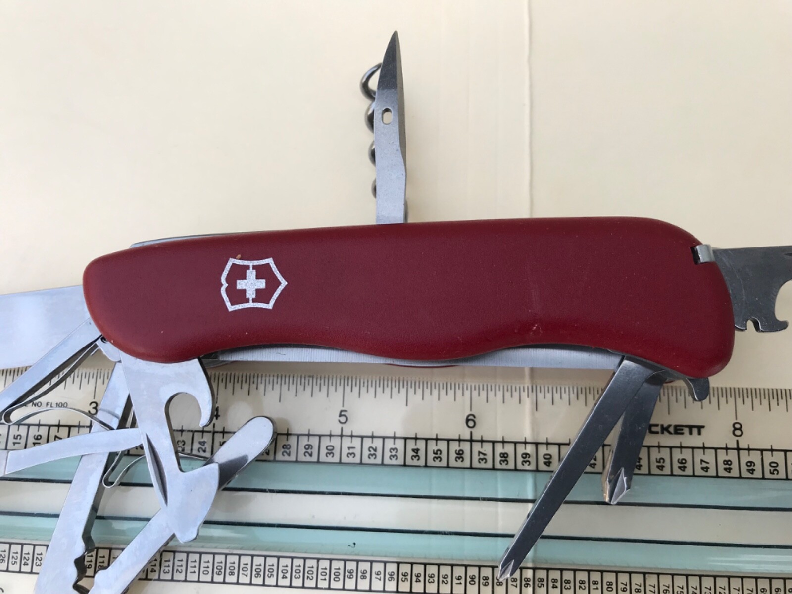 Victorinox Swiss Army Pocket Knife HERCULES RED 111 mm eBay