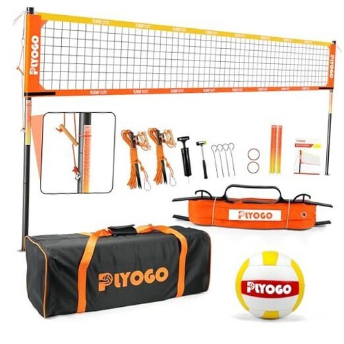 Volleyball Net, Professional Portable Outdoor Heavy Duty Volleyball Net