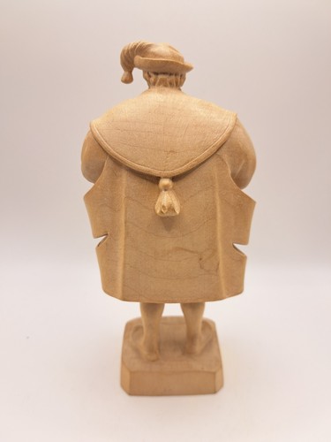 detaillierte geschnitzte Holzfigur - ein Man - Bürgermeister - H 19 cm - Bild 4 von 15