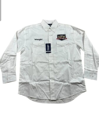 Wrangler NFR National Finals Rodeo Las Vegas 2022 Western Button Down Shirt XL