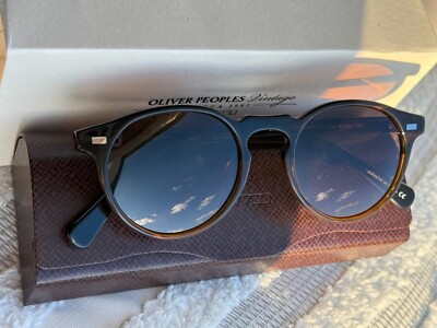 Oliver Peoples Gregory Peck Sun OV5217S 1001 P3 Brown Frame Brown