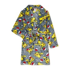 Pokemon Bathrobe Bath Robe Pajama Boy Size 8