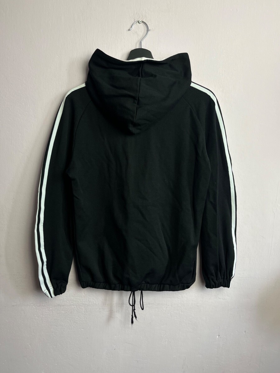 トップス 80s adidas trefoil logo zip hoodie sweat VINTAGE Adidas Hoodie Men Medium Red Blue Trefoil Logo 80s