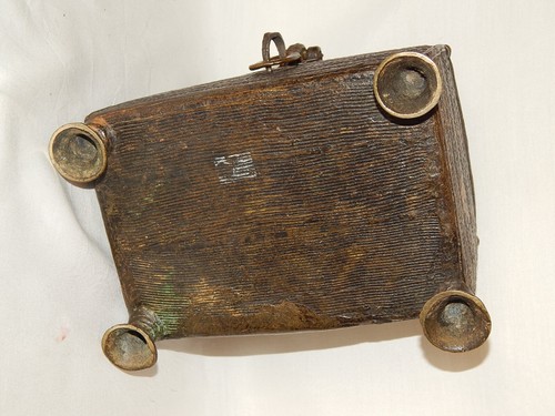 Schatulle Metall wohl Indien oder Nepal - Picture 13 of 14