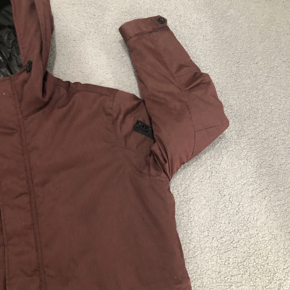 G-STAR RAW Jacket Women's Large Rackham  Long Parka Hooded Winter Zip Up - Image 2 of 4