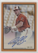 2019 Bowman Heritage Orange Refractor 10/25 Rylan Bannon #53PA-RB Auto 1b3