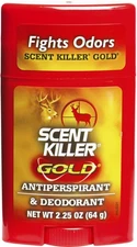 Scent Killer Gold Antiperspirant & Deodorant, Unscented, Anti-Odor Formula fo...