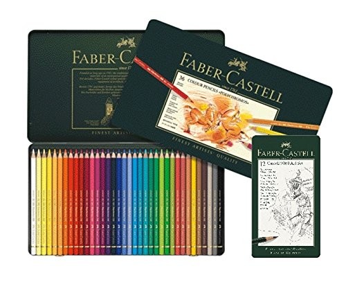 Crayons de couleur Polychromos pour vos carnets de voyage et croquis en exterieur