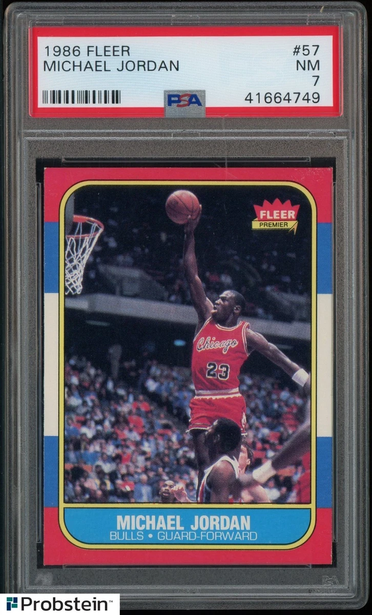 Michael Jordan 7 Graded Basketball Rookie Sports Trading Cards