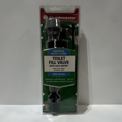 Fluidmaster 400LSR Toilet Fill Valve Water Saving Leak Detection Easy Install
