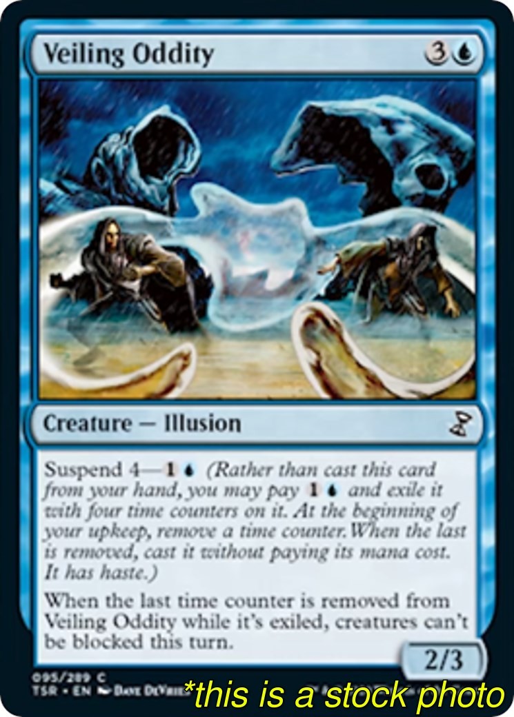 Magic Veiling Oddity Time Spiral: Remastered 95 Lightly Played