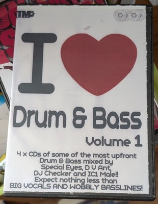 I Love Drum And Bass 4 CDs __ Cd Pack