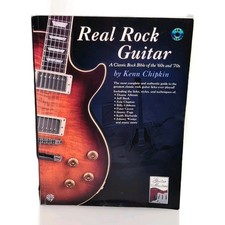 Real Rock Guitar - A Classic Rock Bible - 60's 70'S + CD Paperback Cover Book