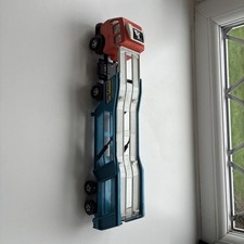 Matchbox Super Kings K-10 Car Transporter 1980 Lesney Mercedes Cab & Trailer