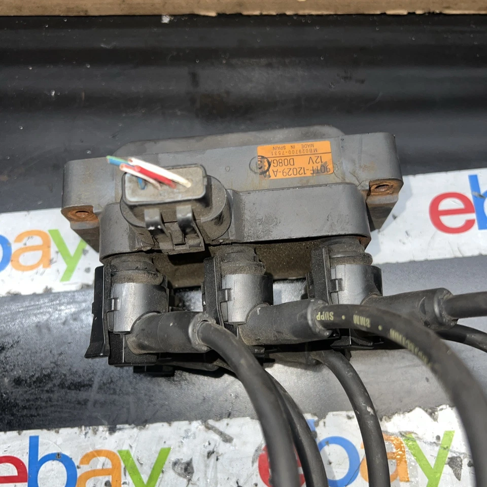 2005 Ford Explorer pacote de bobina plugues tubarão plugue fios fio TA7 - Imagem 4 de 4