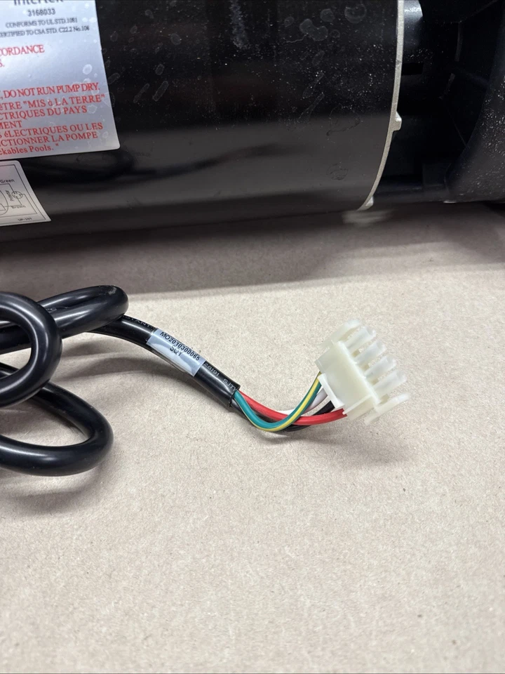 Bomba de chorro de bañera de hidromasaje Intertek WUA400-II 2" 6 HP 2 velocidades bomba de chorro de bañera de hidromasaje 230 v LEER Foto 2 de 4